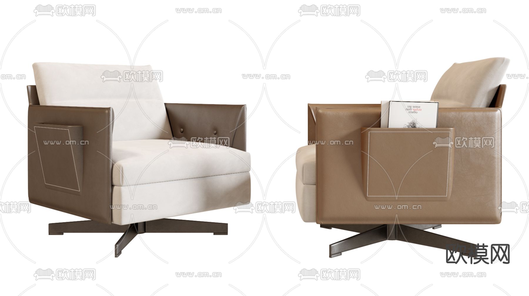 休闲沙发3d模型下载