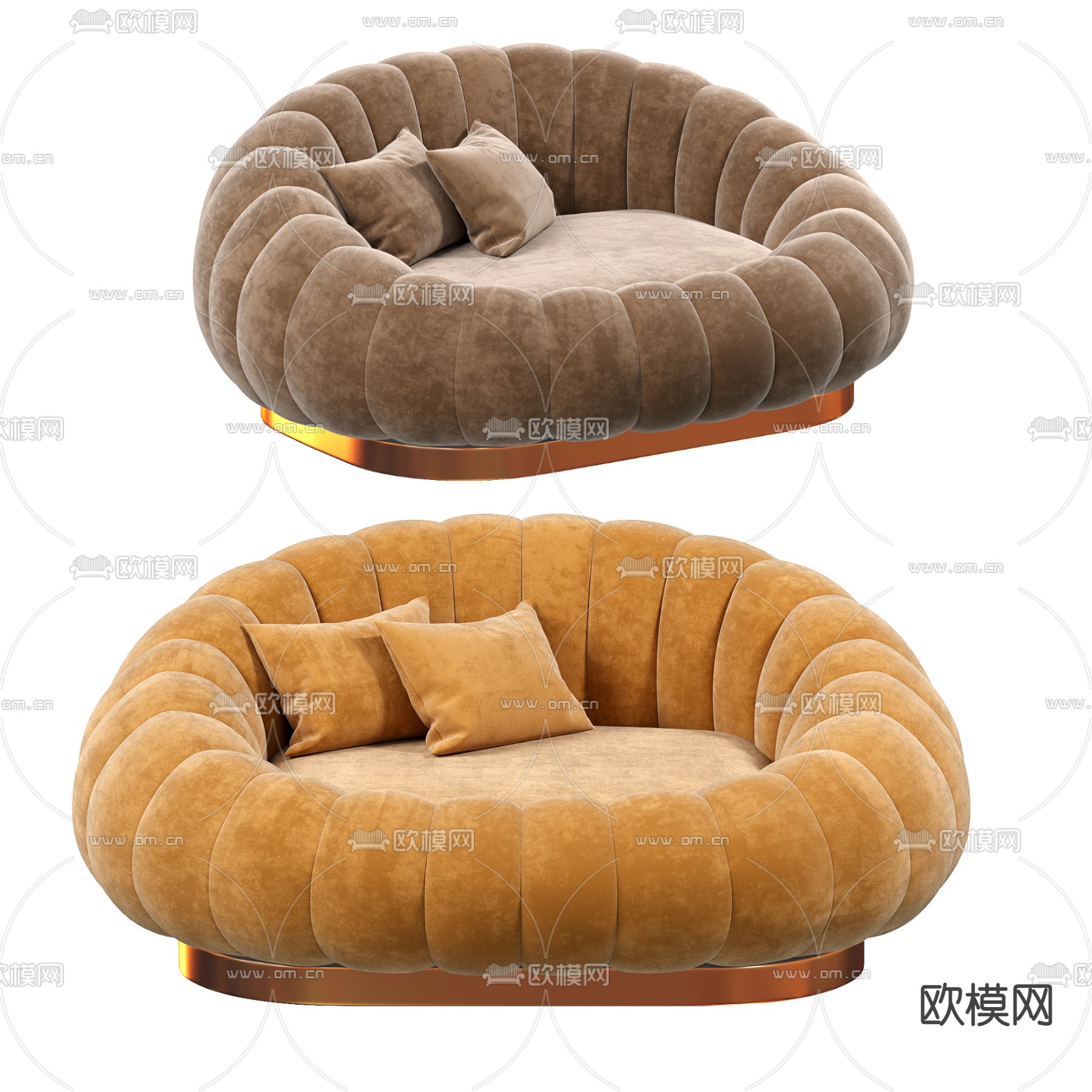 Bubble 懒人沙发3d模型下载（渲染图3）