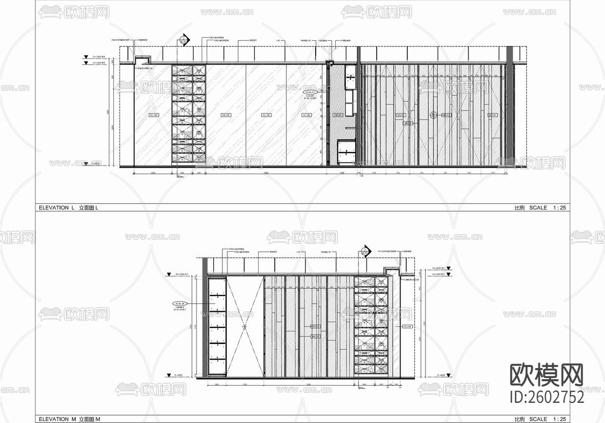 酒店商务休闲中心CAD施工图下载（渲染图8）