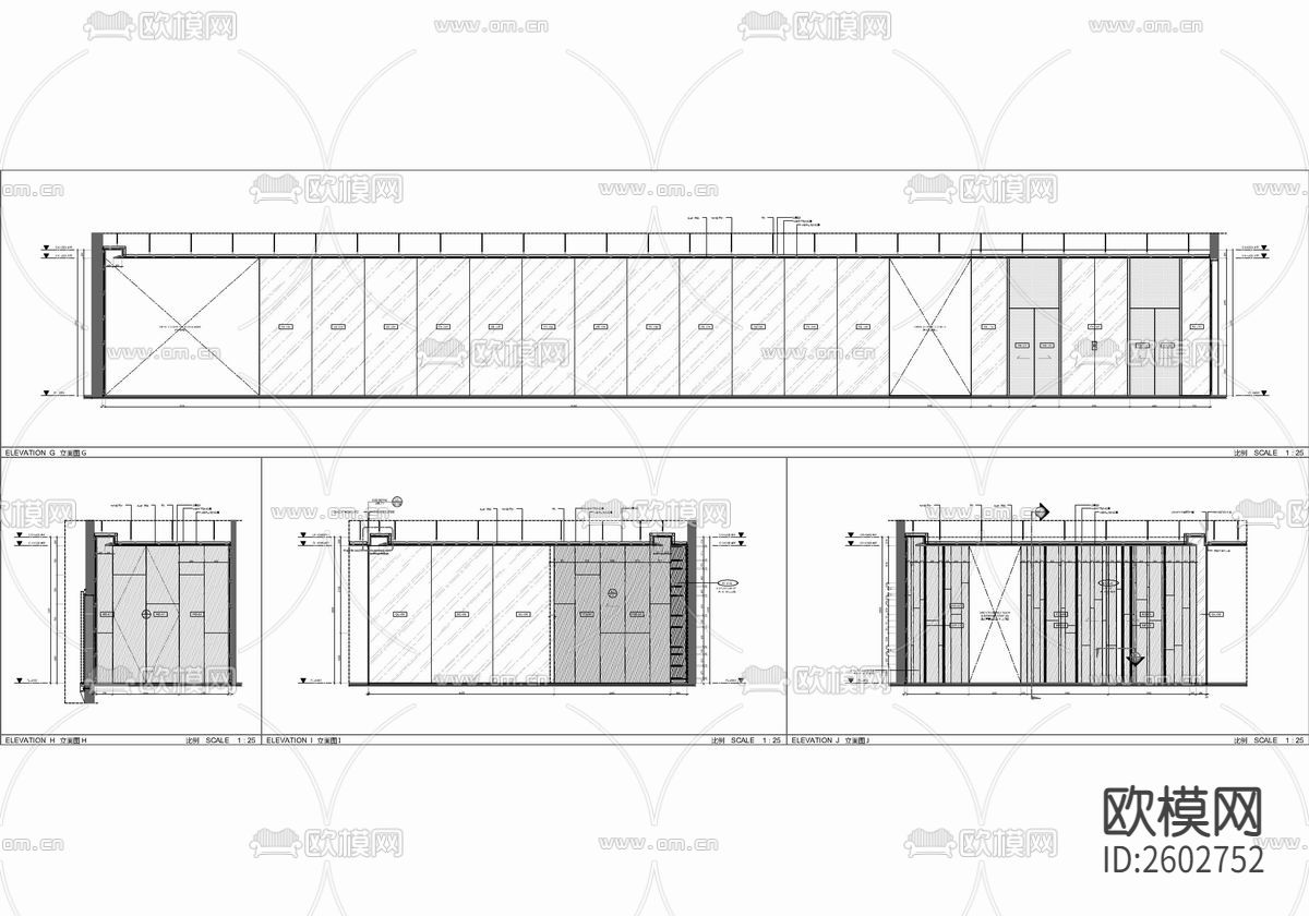 酒店商务休闲中心CAD施工图下载（渲染图5）