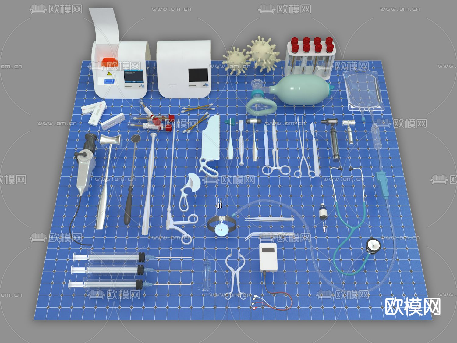 医疗器材 医疗用品3d模型下载