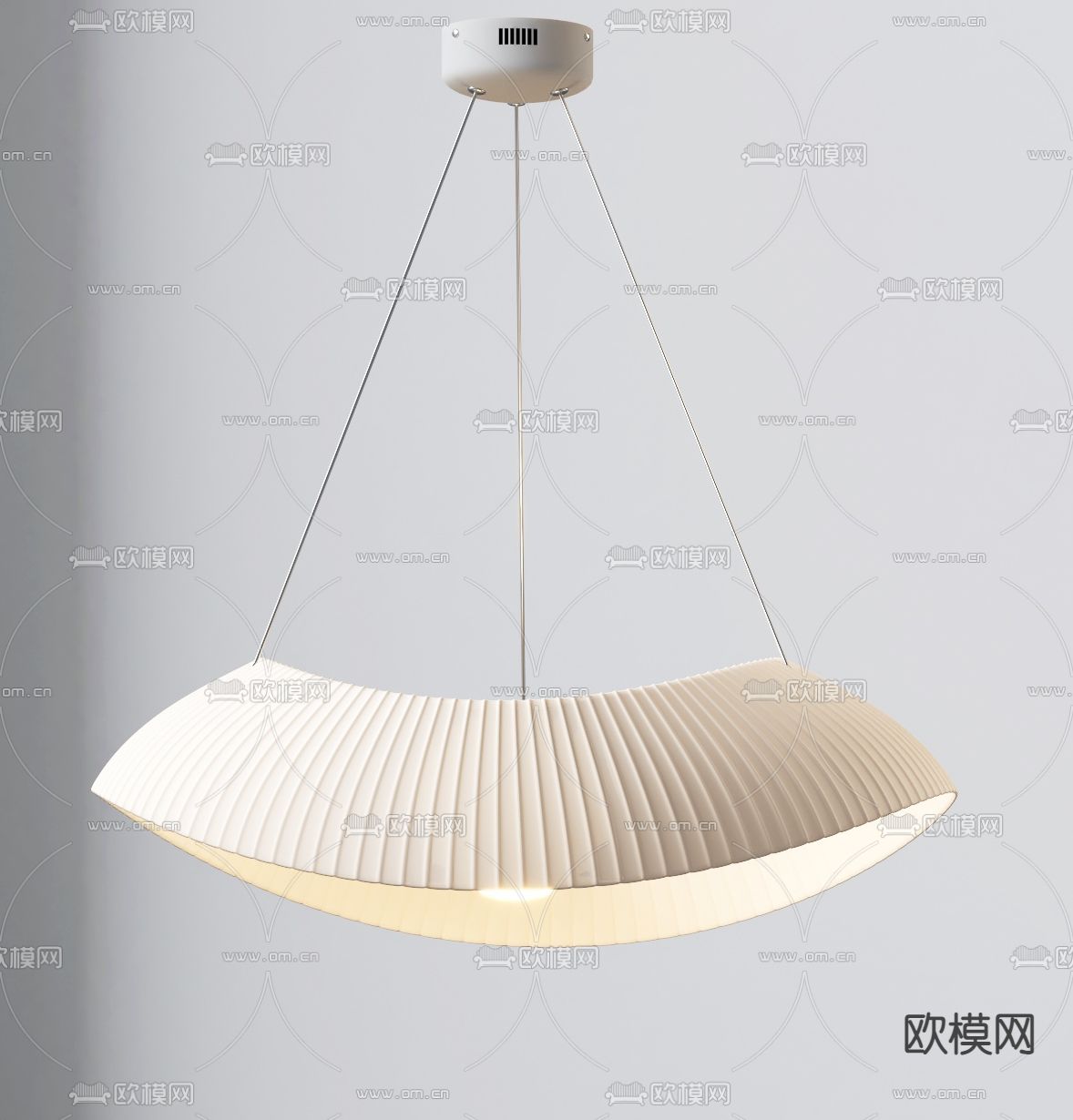 侘寂风吊灯 艺术吊灯3d模型