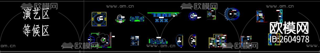 餐饮cad图库下载（渲染图9）