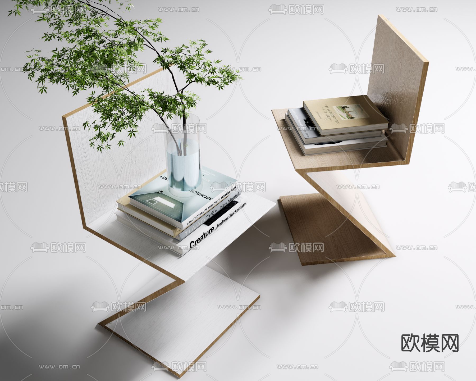 现代椅子 餐椅3d模型下载