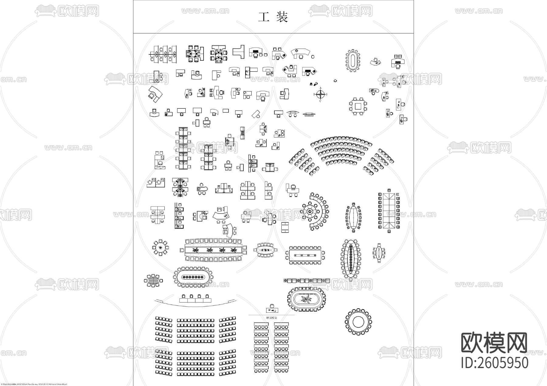 家装CAD施工图下载（渲染图7）