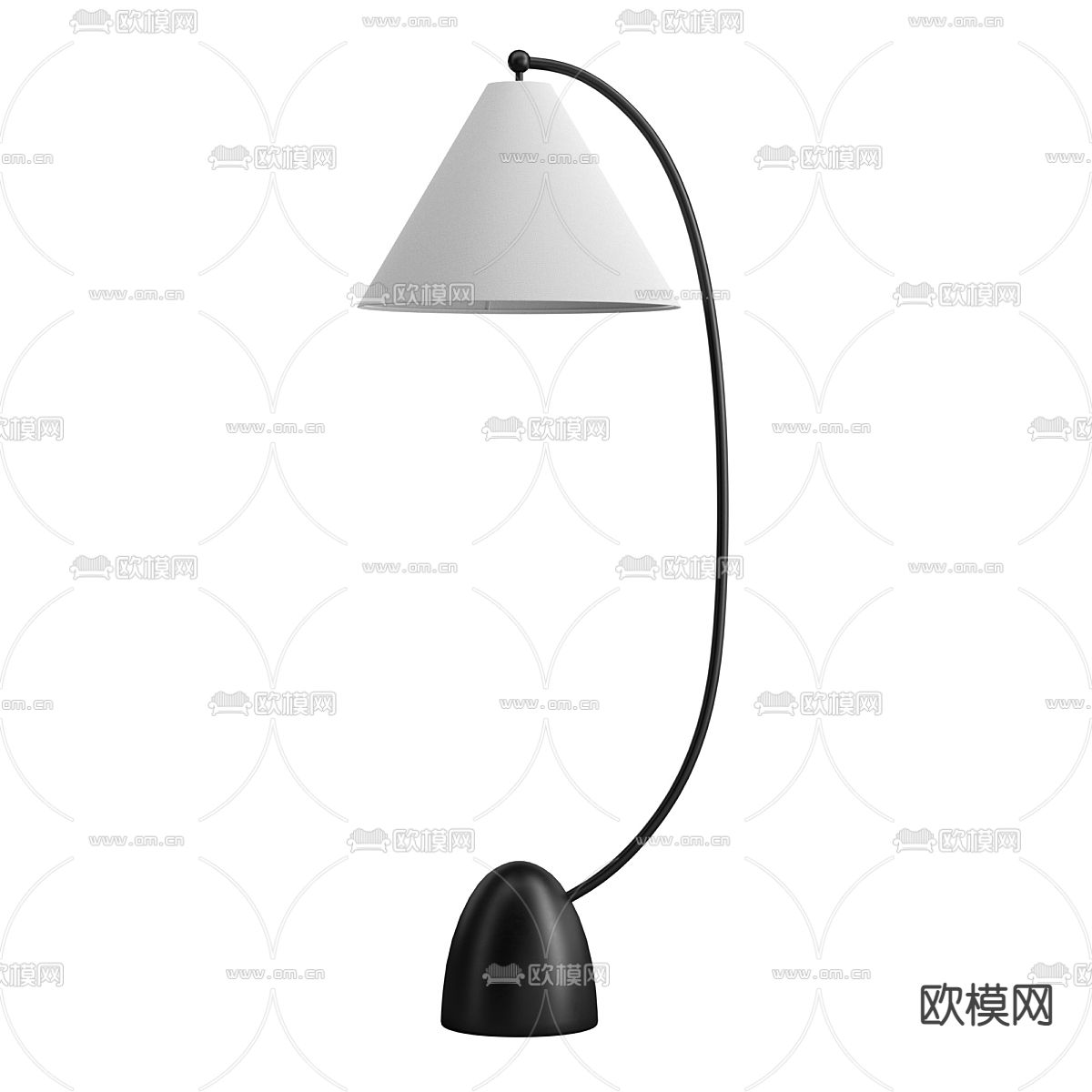 Britta 落地灯3d模型下载