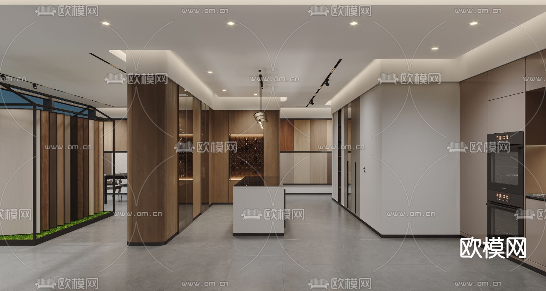 五金展厅3d模型下载（渲染图2）