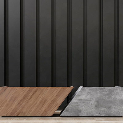  服务台 接待台su模型 