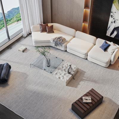  Poliform 组合沙发su模型 