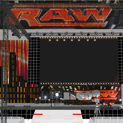  音乐舞台 舞美设施su模型 