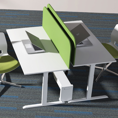  办公桌椅 屏风卡位 工位su模型 