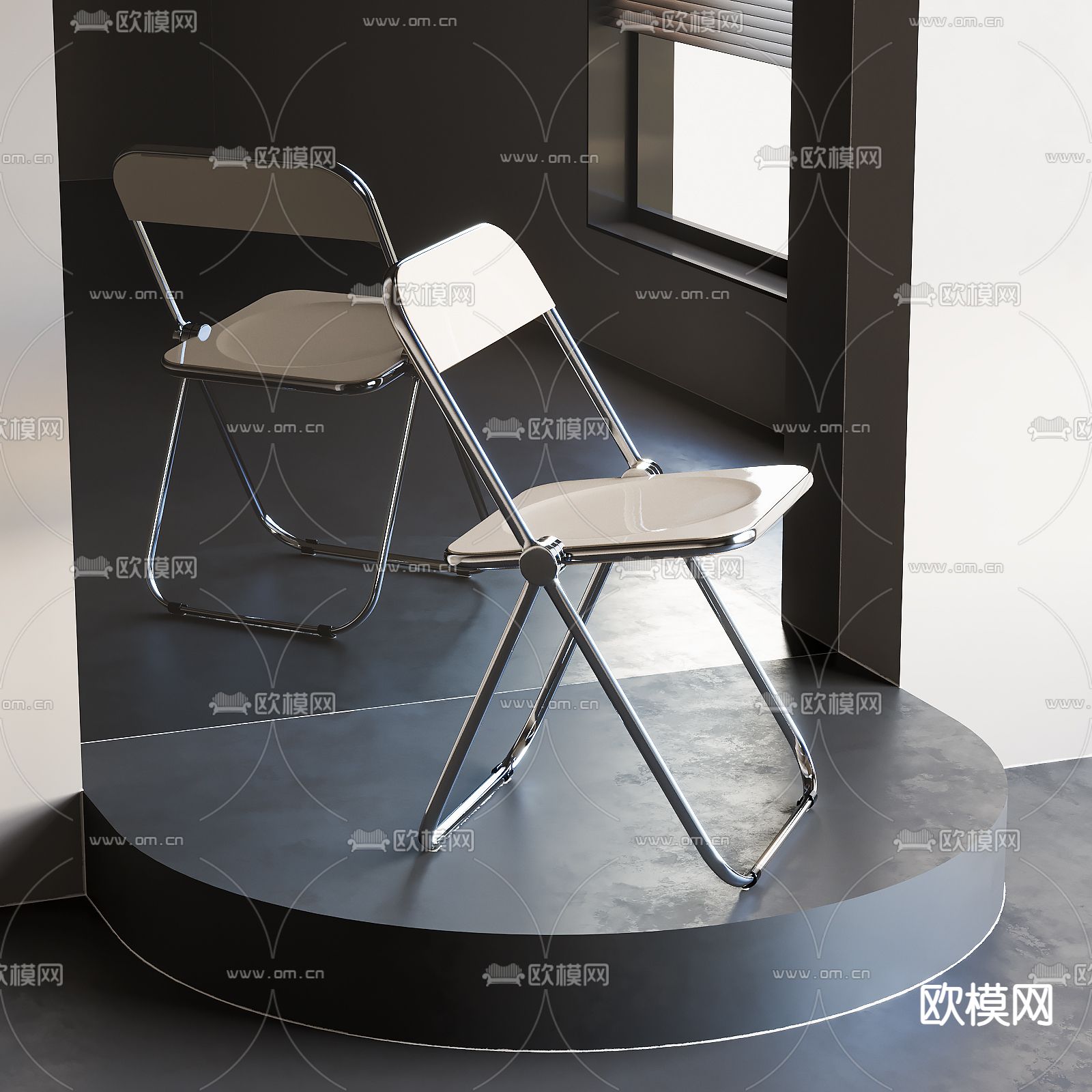 椅子 折叠椅3d模型下载