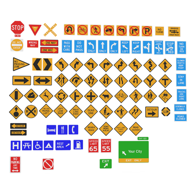  路牌 路标su模型 