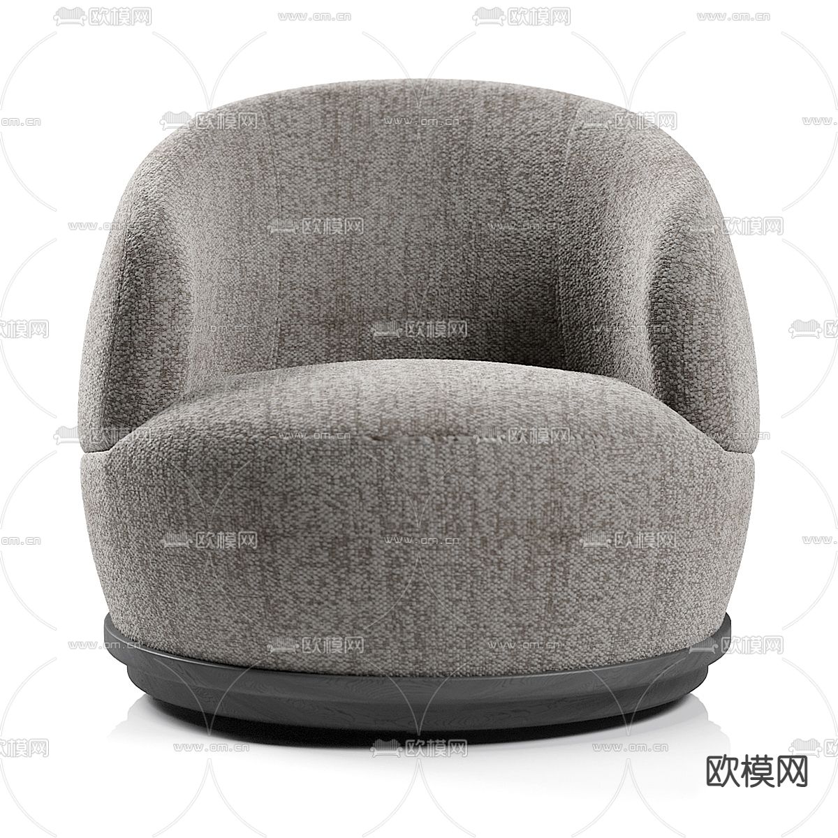 单人沙发 3d模型下载（渲染图4）