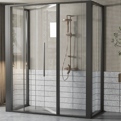  现代淋浴间su模型 