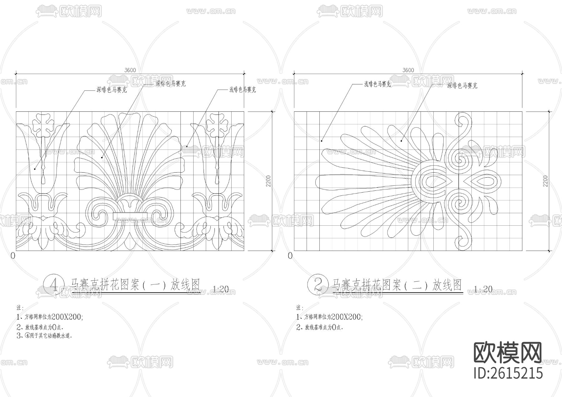 雕塑喷泉及动感跌水CAD节点大样下载（渲染图3）