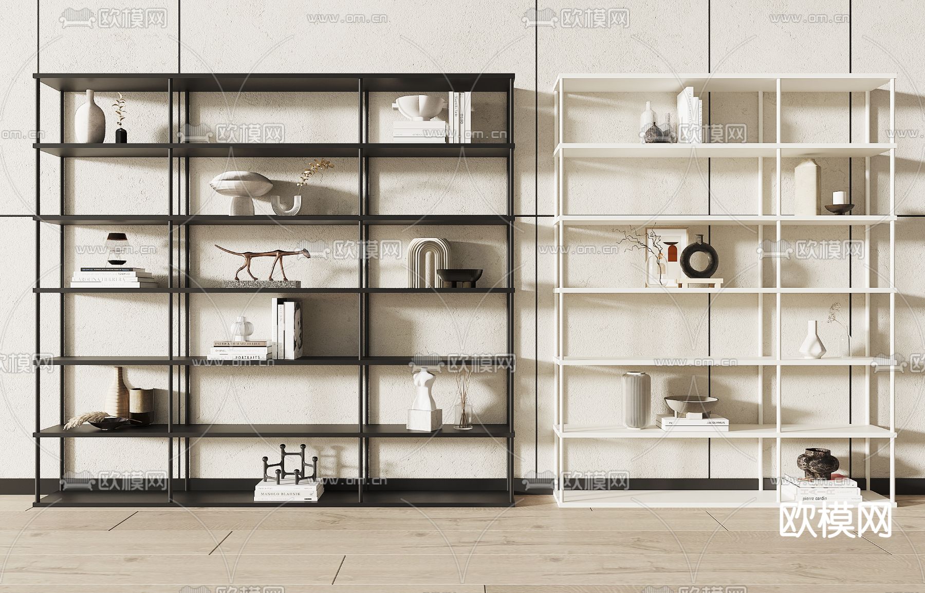 装饰架 陈列架3d模型下载