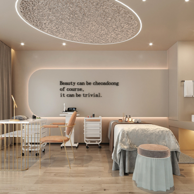  现代SPA包房su模型 