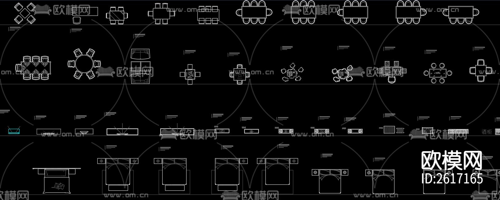 动态图块CAD施工图下载（渲染图4）