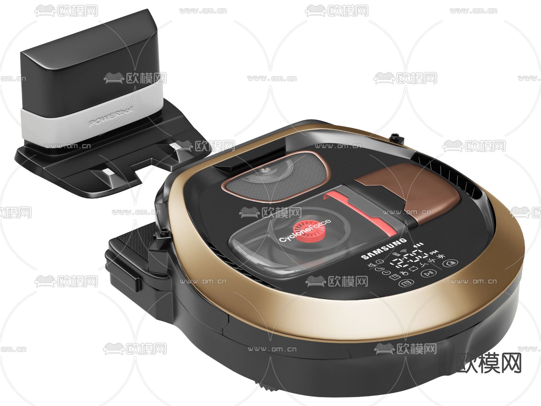 智能扫地 扫地机器人 3d模型下载