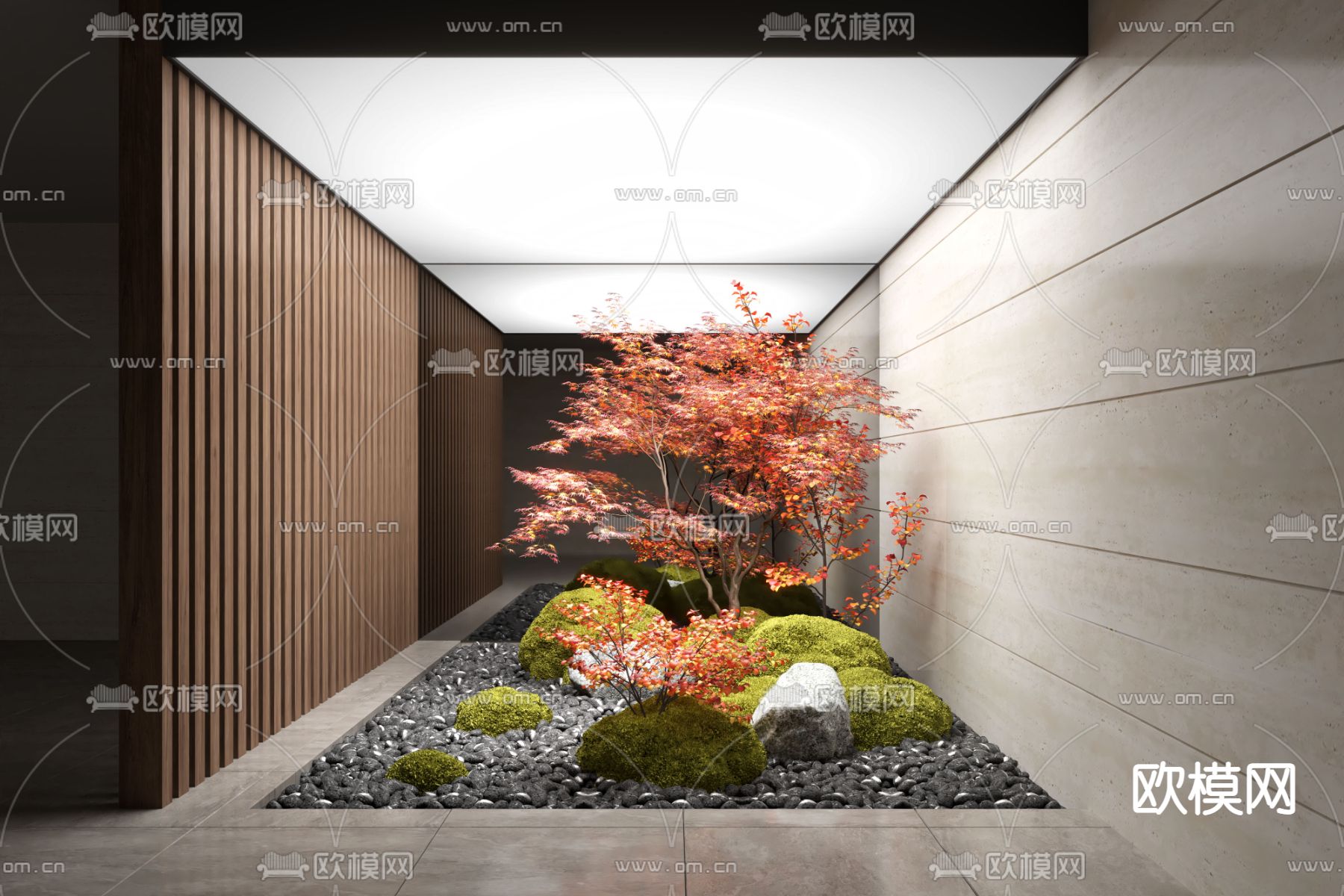 室内造景 景观小品3d模型下载