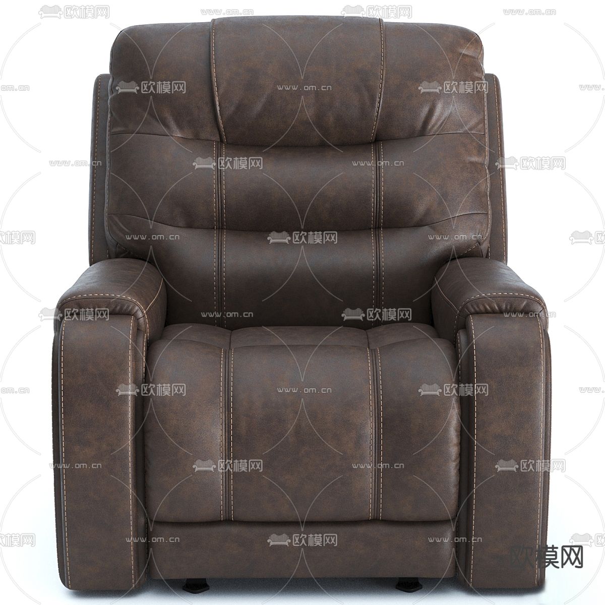 现代沙发 单人沙发3d模型下载（渲染图2）