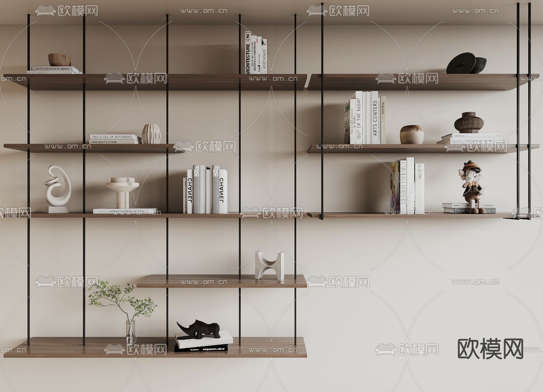 悬挂置物架 吊架 吊柜3d模型下载