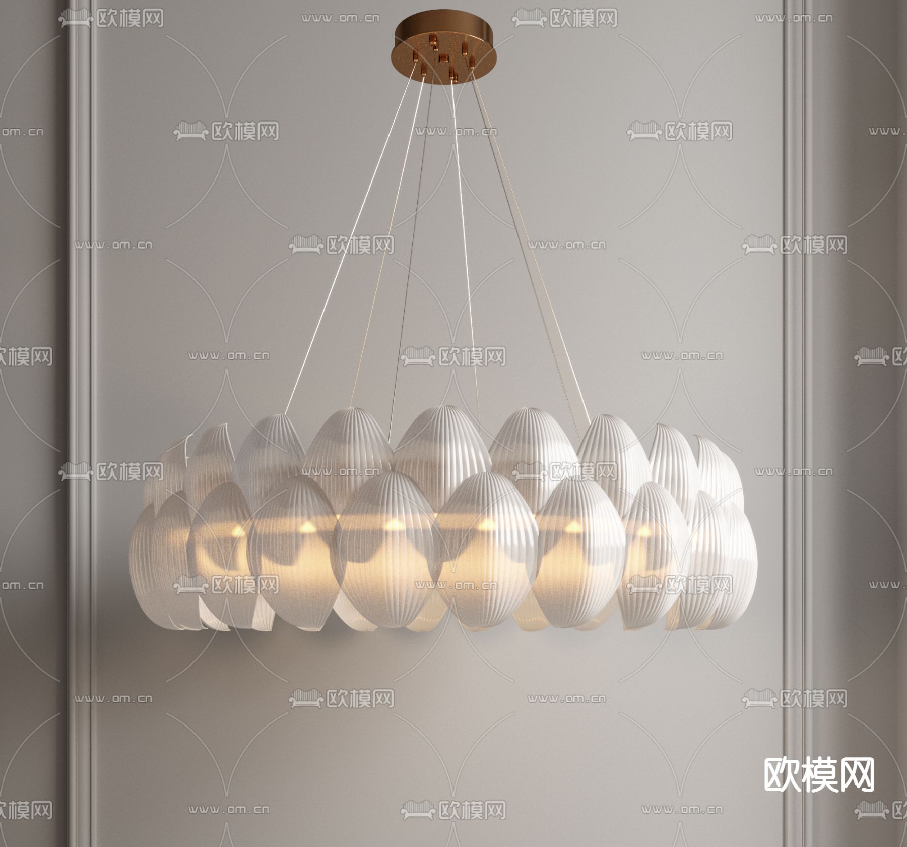 创意吊灯 大厅吊灯3d模型下载