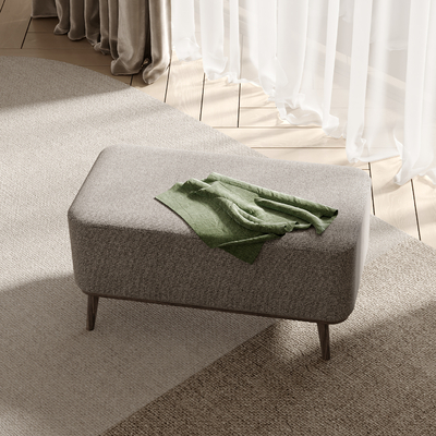  沙发凳 脚踏su模型 