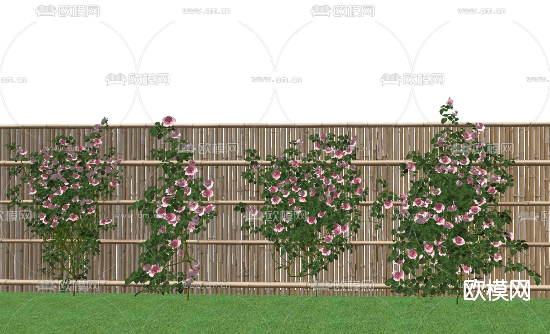 花藤 花架su模型下载（渲染图2）