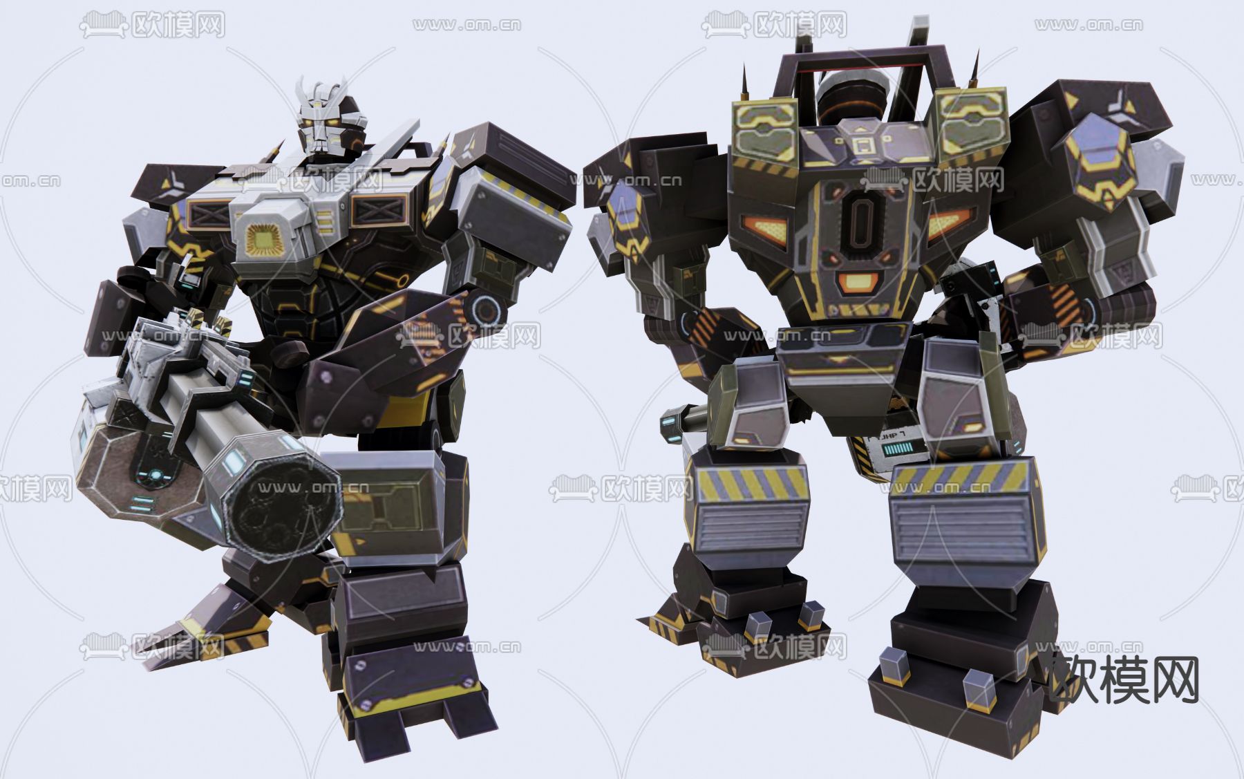 机器人su模型下载（渲染图1）