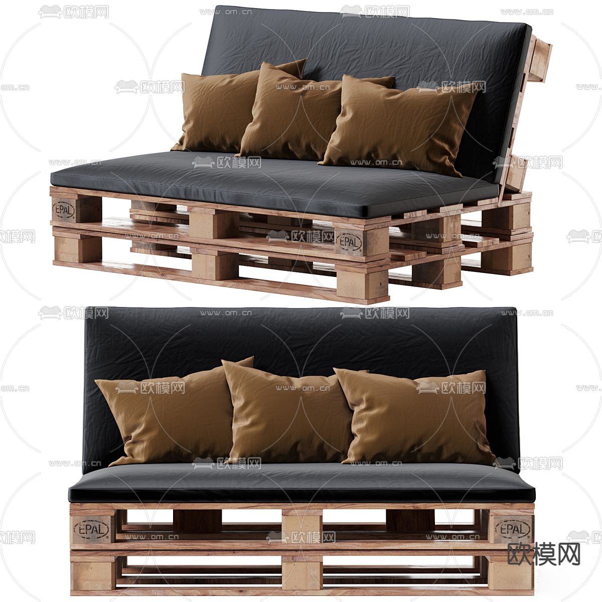 多人沙发3d模型下载