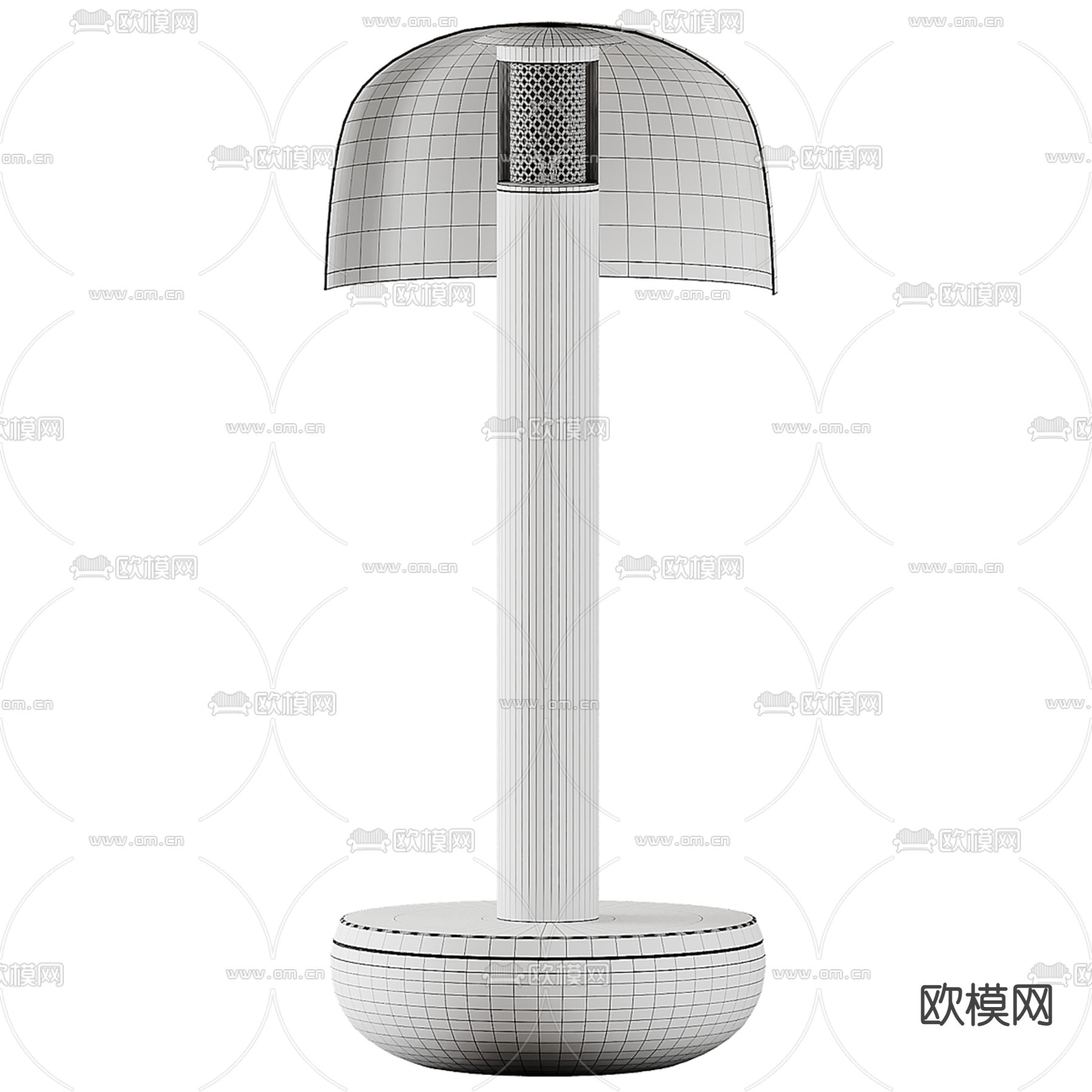 Minotti 台灯3d模型下载（渲染图2）