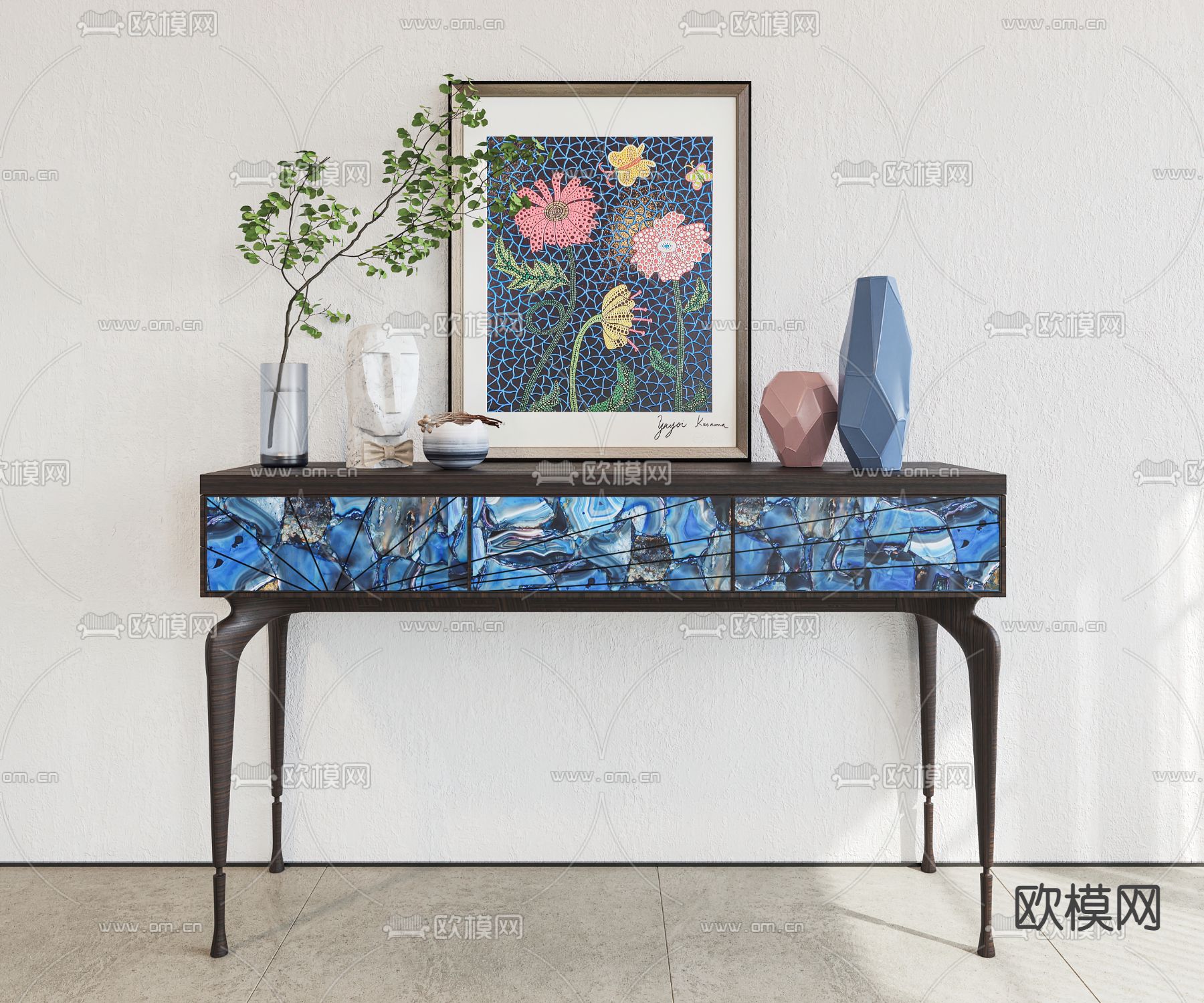 端景台su模型下载（渲染图1）