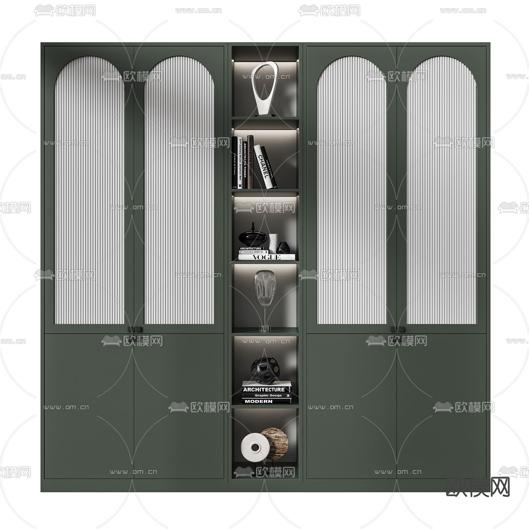现代衣柜 衣橱3d模型下载