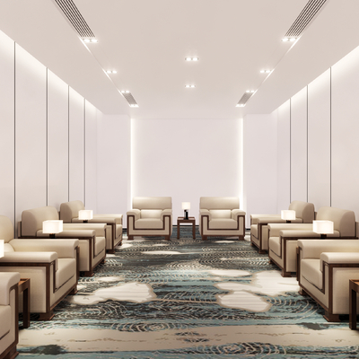  贵宾室 接待室su模型 