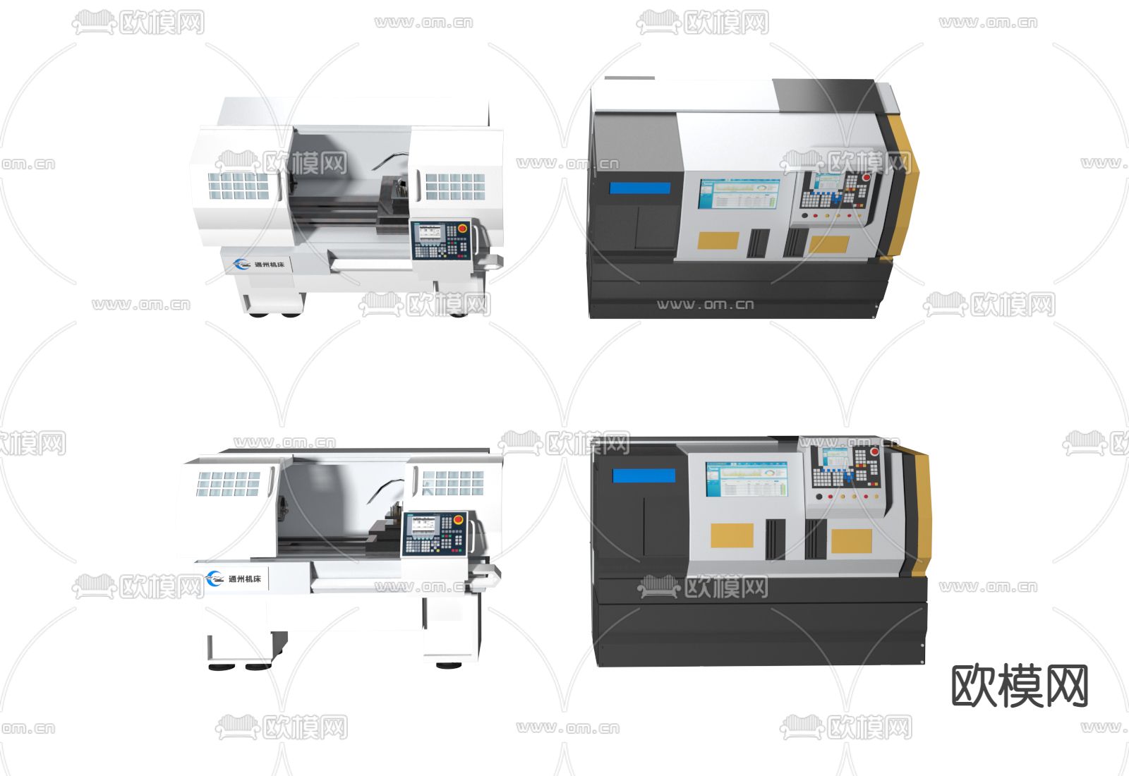 工厂机器3d模型下载