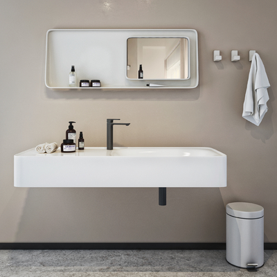  洗手池 台盆 浴室柜su模型 