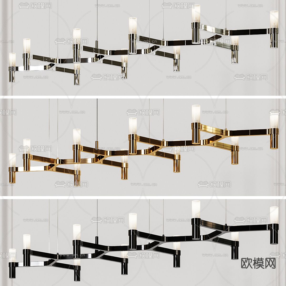 Nemo吊灯3d模型下载_ID14080330_3dmax免费模型-欧模网