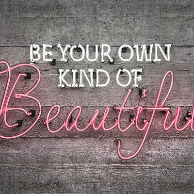  霓虹灯 网红灯 发光字su模型 