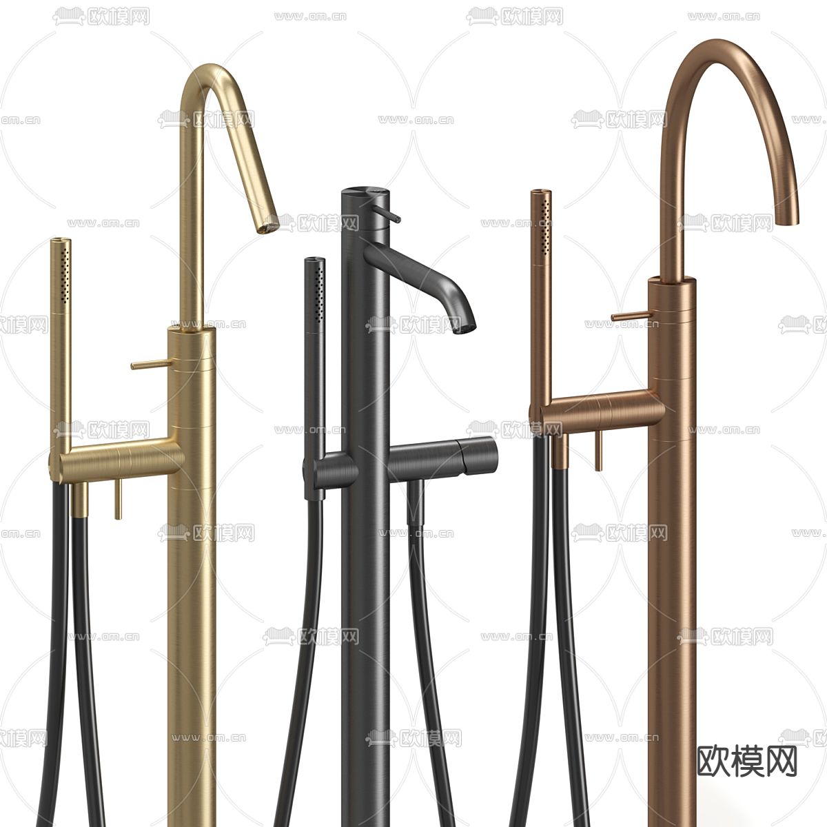 浴缸3d模型下载（渲染图2）