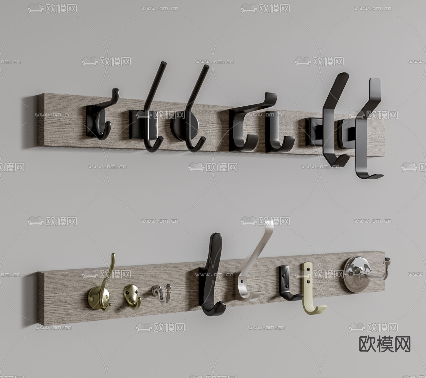 挂衣钩3d模型下载