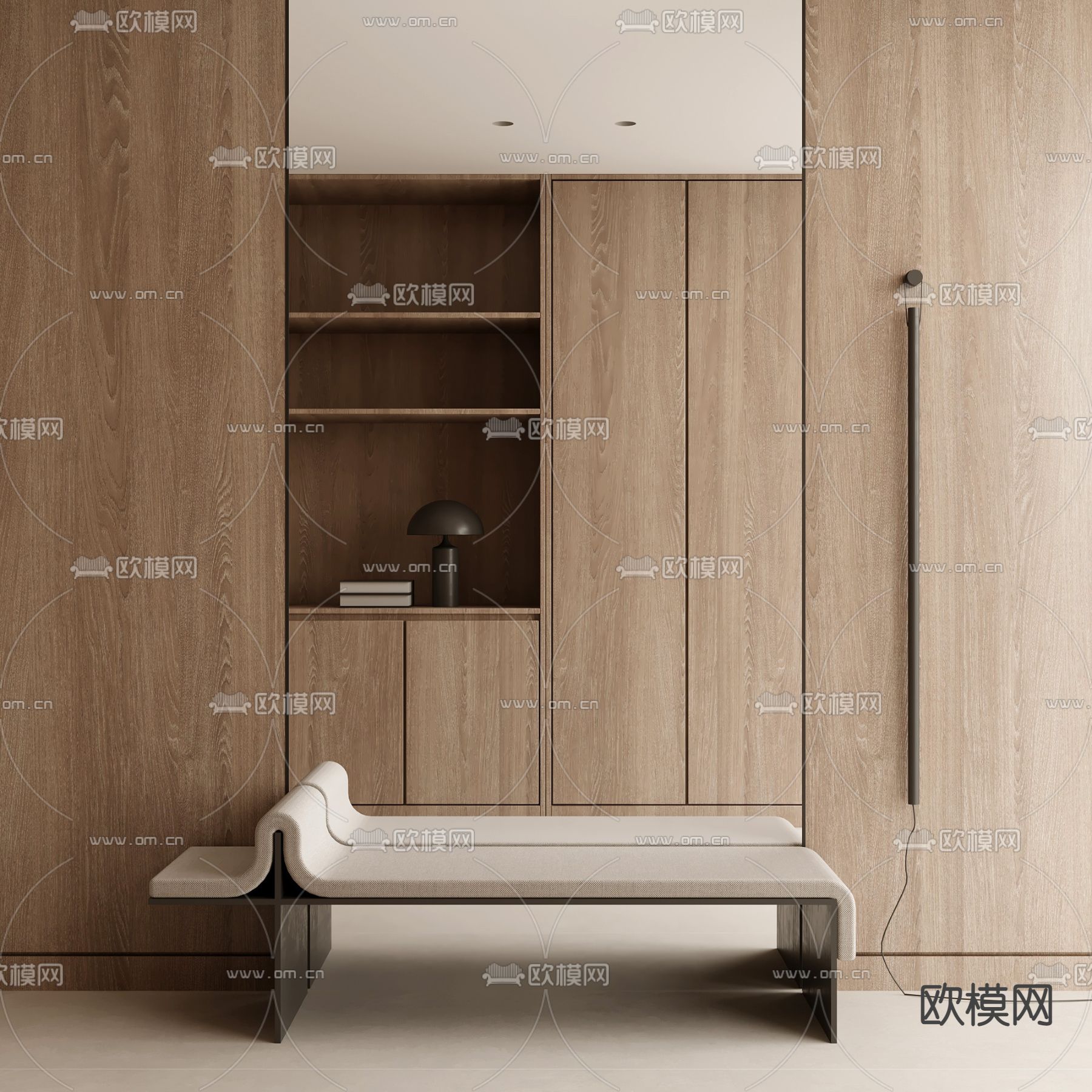 换鞋凳 长凳 凳子3d模型下载