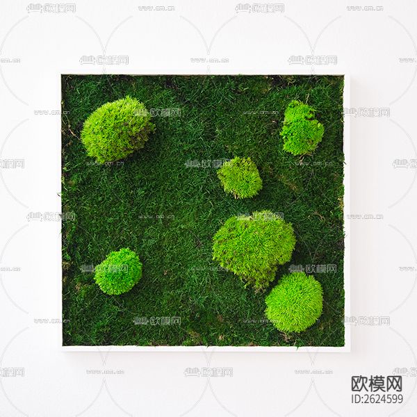 植物墙贴图下载