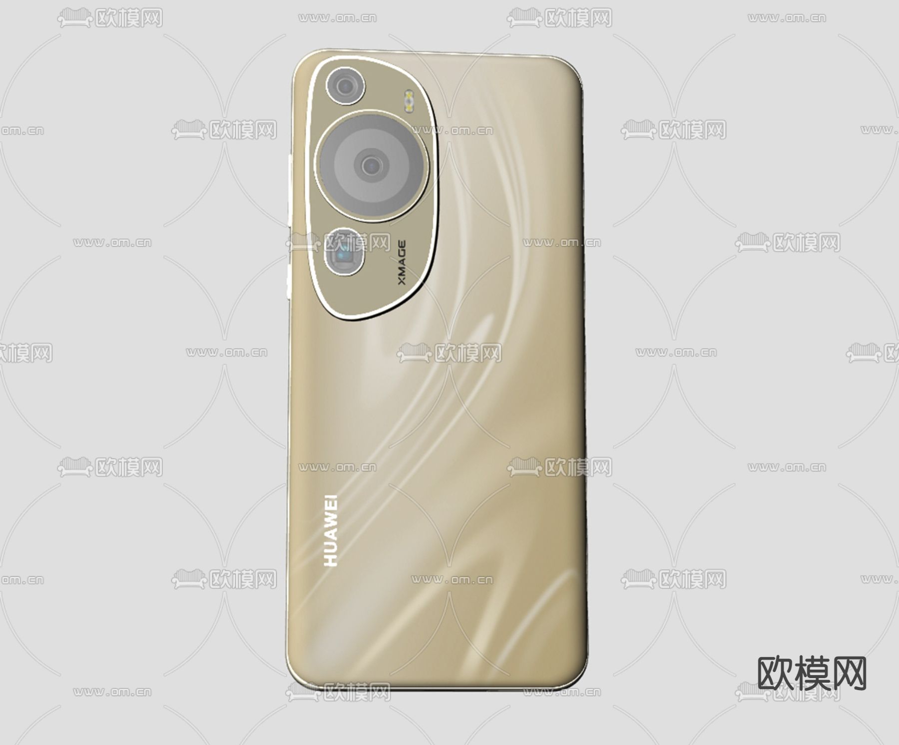 华为P60手机su模型
