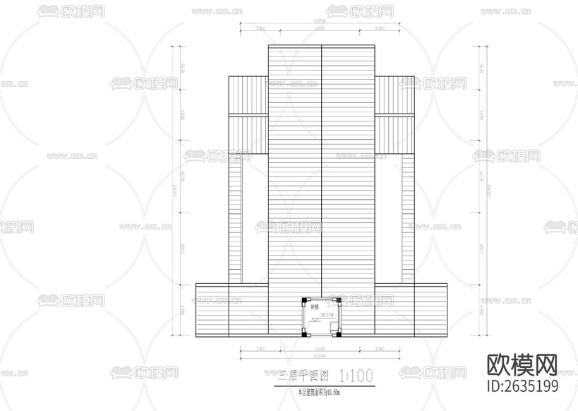 整套十字天主教堂CAD施工圖下載(渲染圖3)