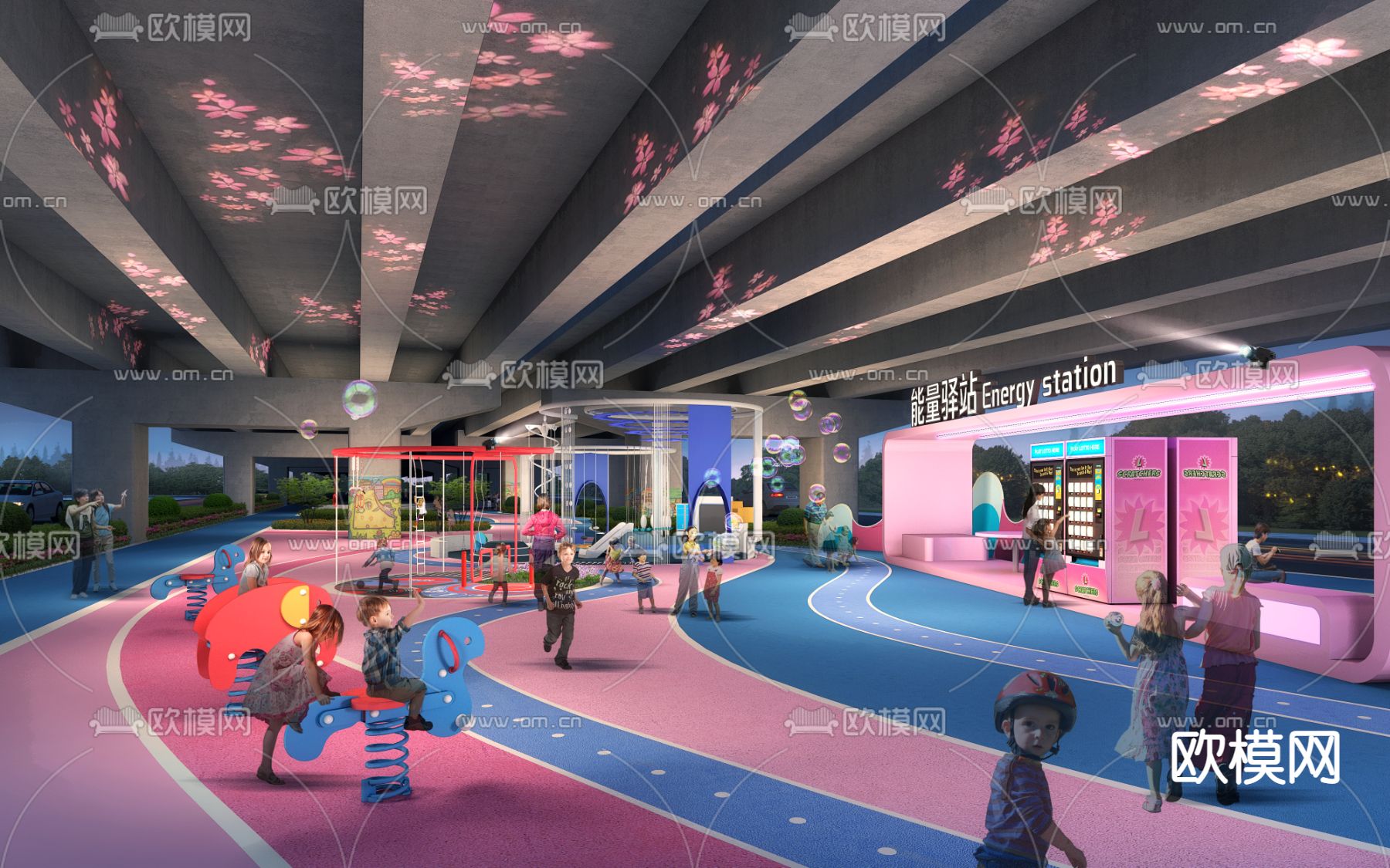 儿童游乐园psd下载