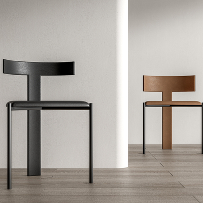 Baxter 餐椅 椅子su模型