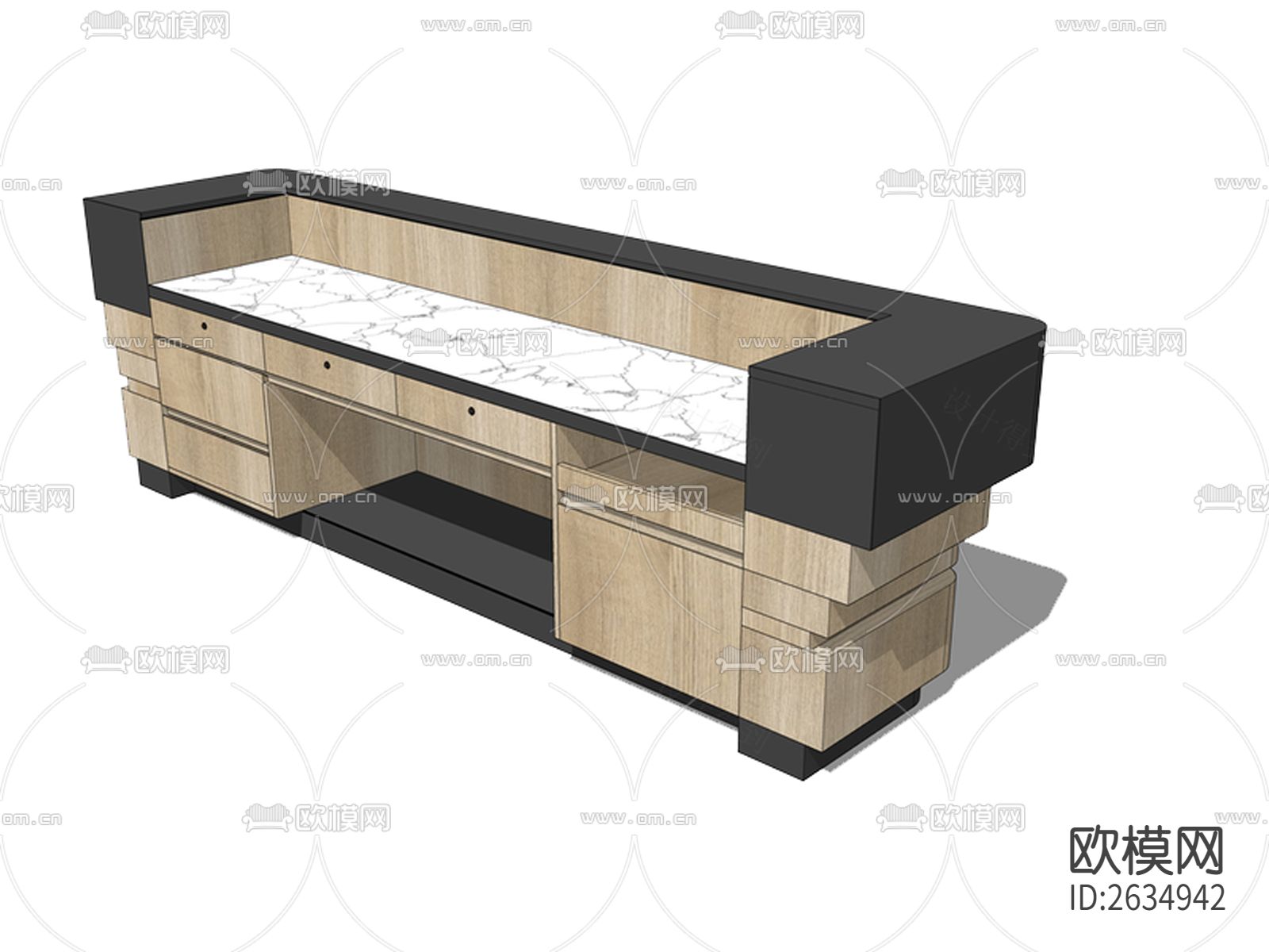 服务台节点大样下载（渲染图1）