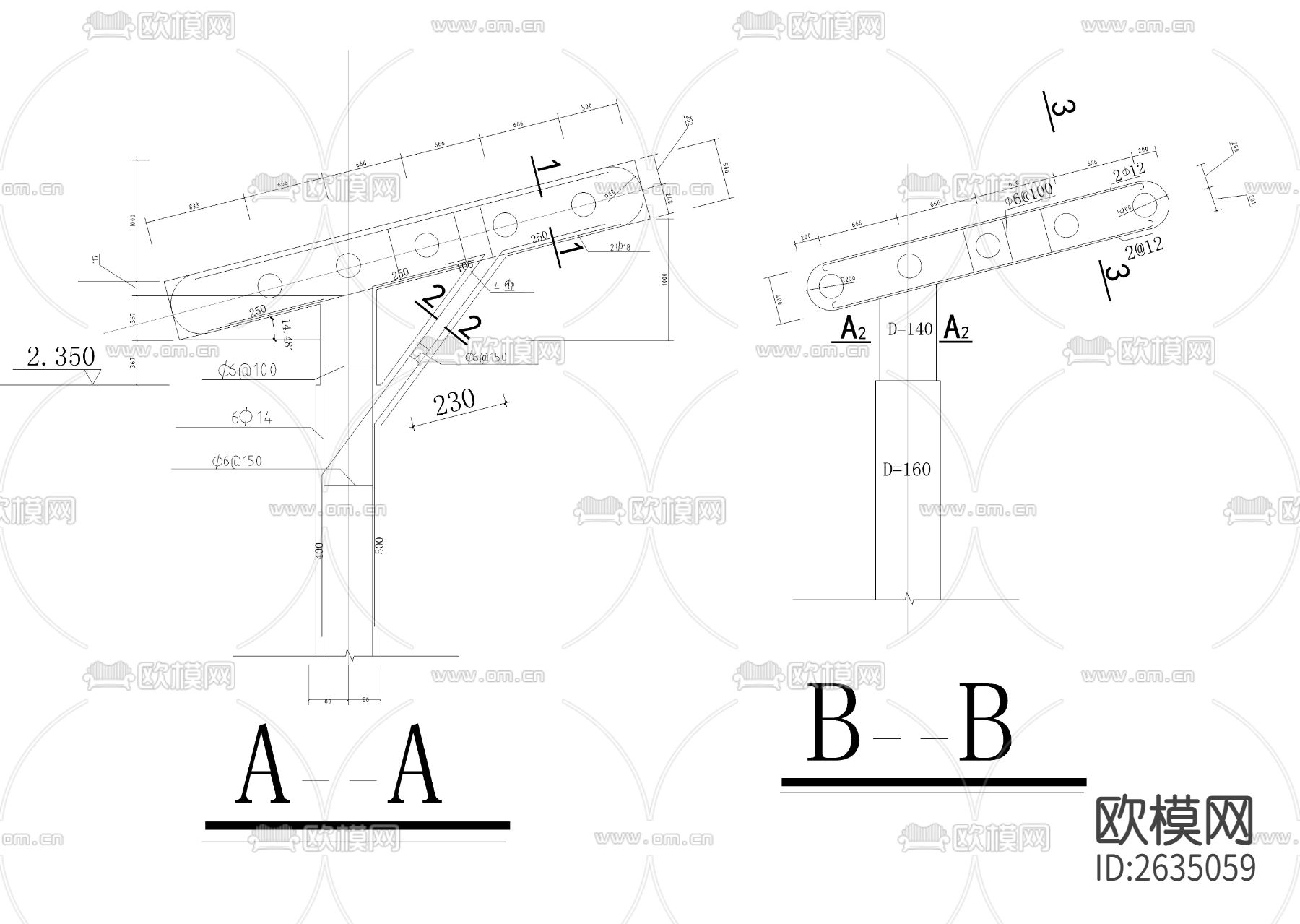 井亭CAD节点大样下载（渲染图3）